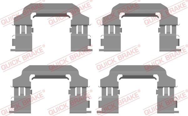Accessory Kit, disc brake pad